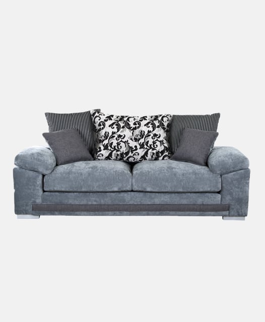 Cosy Silver Sofa